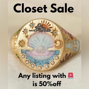 Closet Sale Thursday 1/21  thru Monday 1/25
